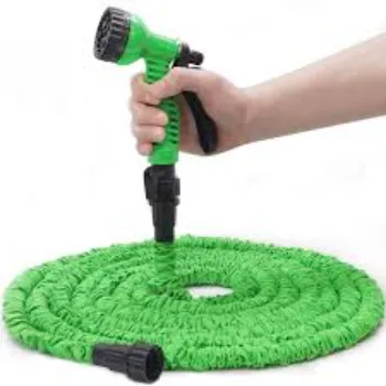 Green Flexible Plumbing Pipe